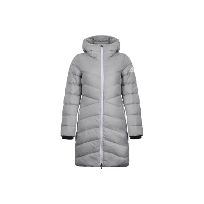 Adidas Down Jacket Women's Silver-0