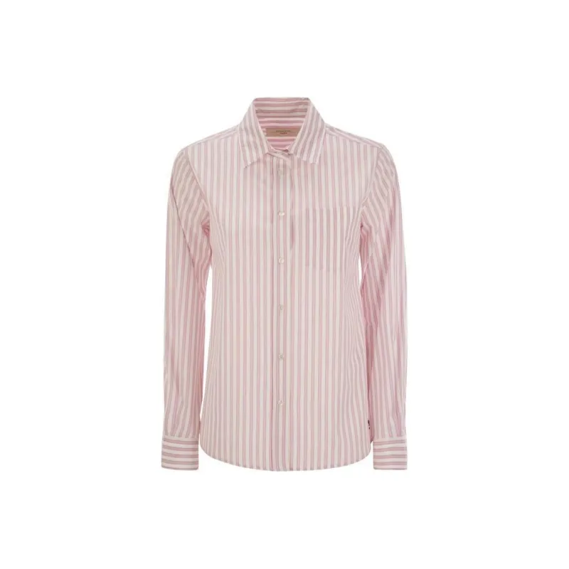 MaxMara Bahamas Buttoned Striped Shirt-0