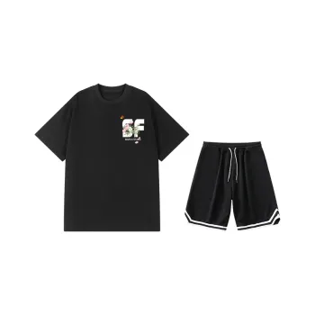 7 SEVFUN Pajama Set Unisex Black