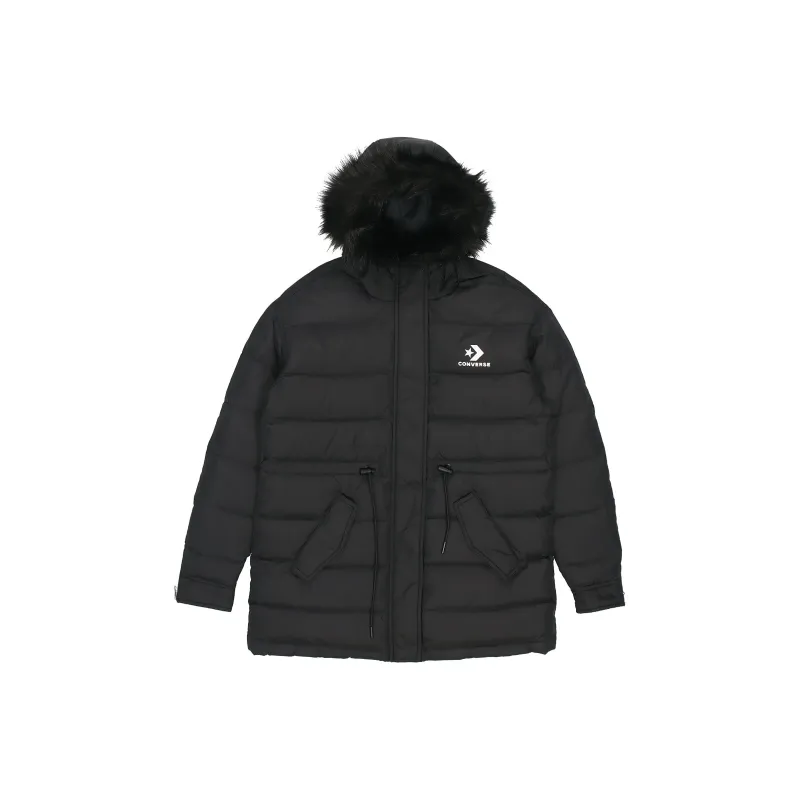 Converse Down Jackets Women's Black-0