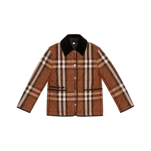 Burberry FW22 hooded Jackets Coats Women's Brown