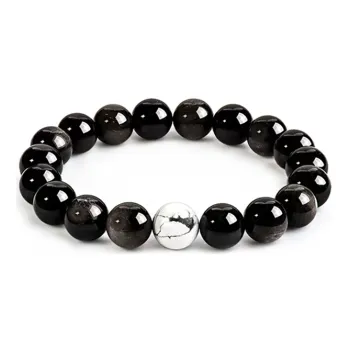 MUXIANG Wooden Bracelets Unisex