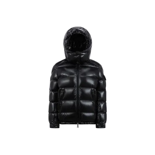 Moncler Mel Series Down stampa jackets Women's Black