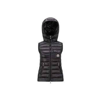 Moncler Glygos Hooded Zip Up Vest