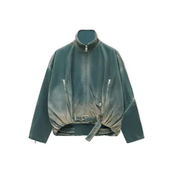 LOEWE Balloon Jacket 'Slate Blue Washed'