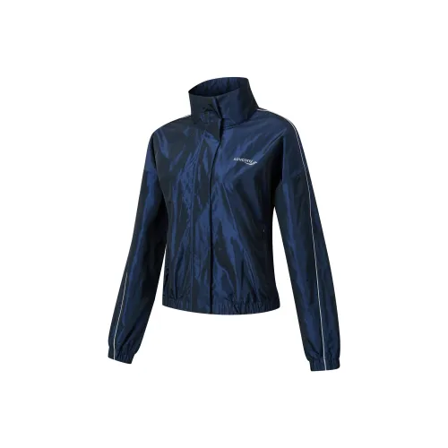 Saucony Jackets Coats Women's Bright Black Blue