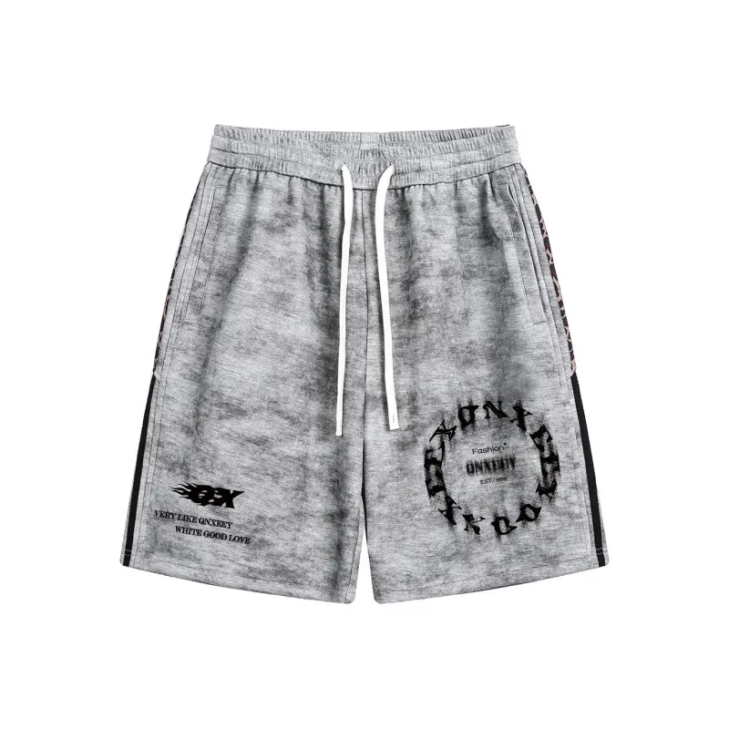 Qnxeey Casual Shorts Unisex-2