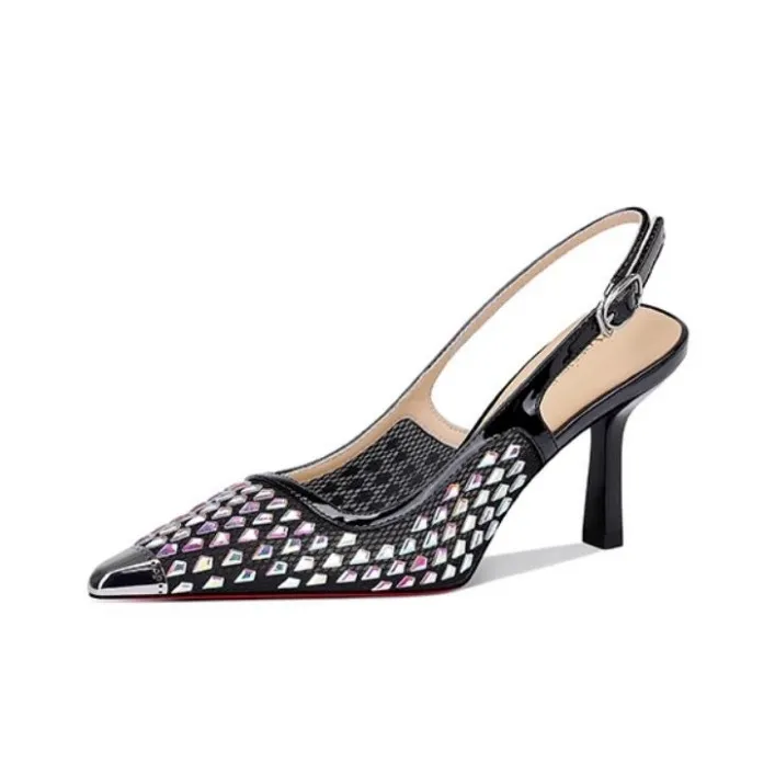 JESSICA SOPHIA Slim Heel High Heels 7cm Women's-7