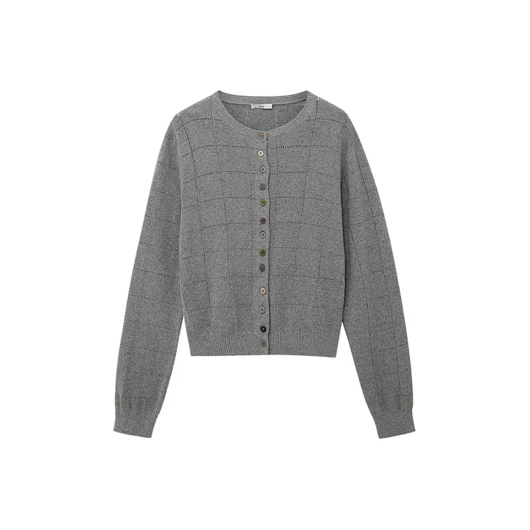 D'zzit Knitwear Women's Medium Gray-0