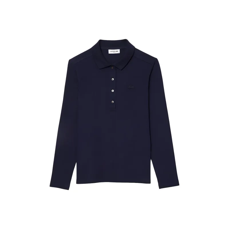 LACOSTE Polo Shirt Women's Marine Blue-0