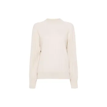 Brunello Cucinelli Crewneck Ribbed Jumper