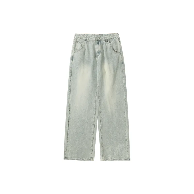 FAIRWHALE Jeans Unisex Yellow Mud Blue-0