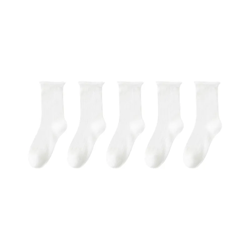 Cotton Gene Mid Calf Socks Women's 5 Pack-28
