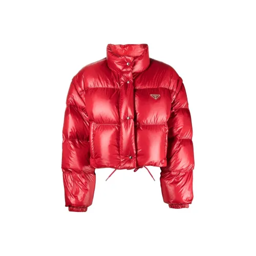 PRADA SS22 Jackets Coats Women's Red