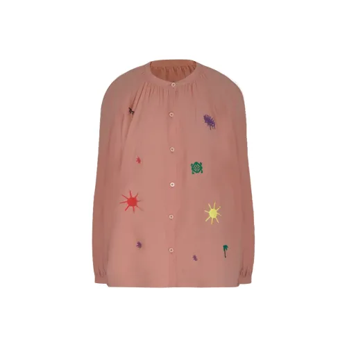 Little pull Shirts Women's Cream Pink