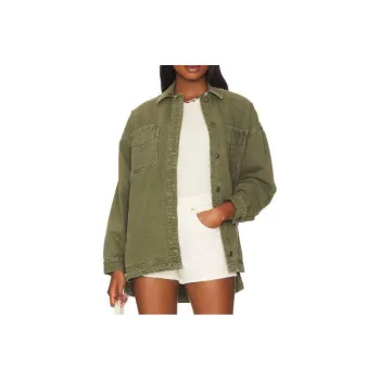 FREE PEOPLE Jackets Coats Women's Army Green