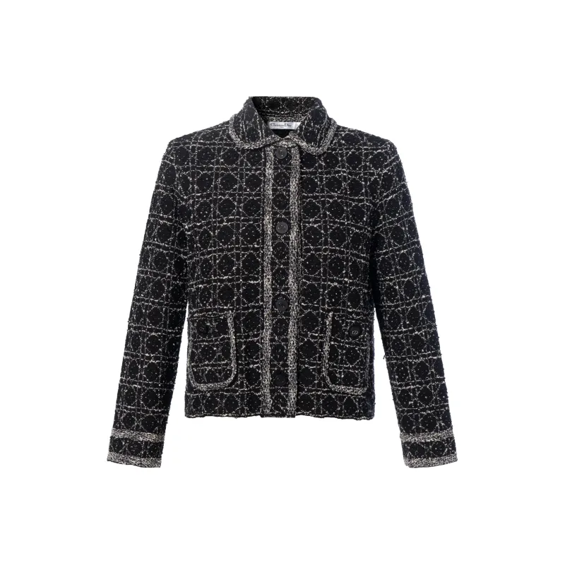 DIOR SS24 Jackets Coats Women's Black-0