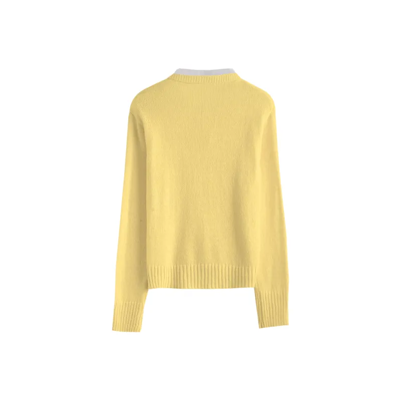 Juden Choi Knitwear Women's Yellow-1