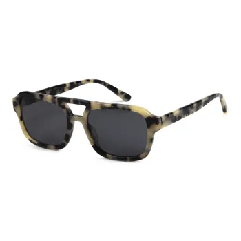 ROLLOTD Plate Frame Rectangular Sunglasses Unisex