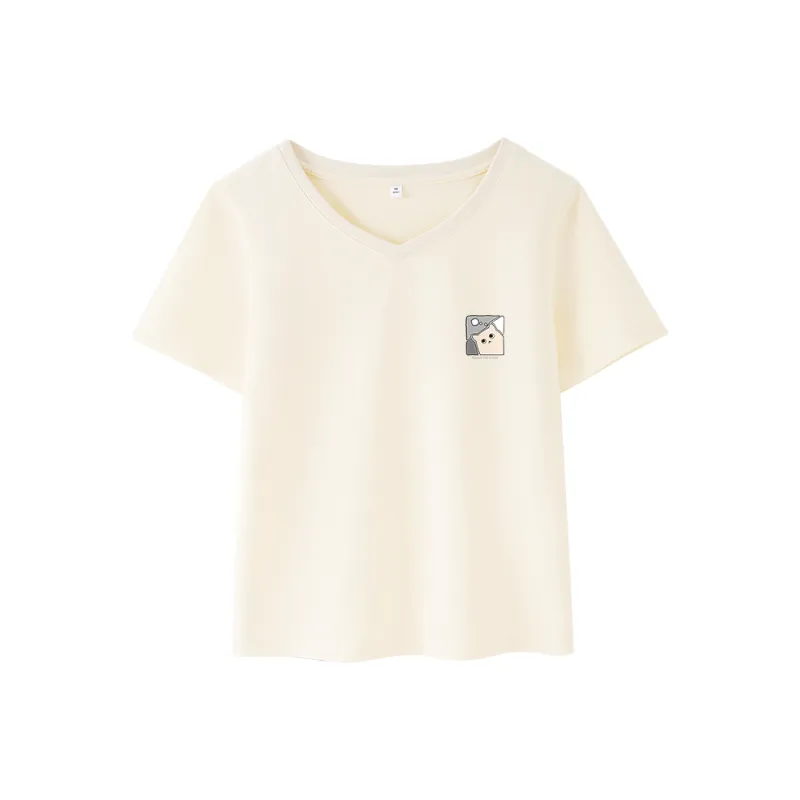 JEANSWEST Set in Sleeve T Shirt Women's-9