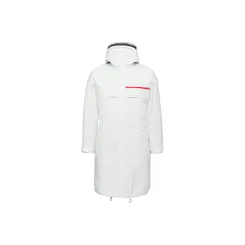 PRADA Gore-Tex Pro Padded Jacket Jackets Coats Women's Pink White