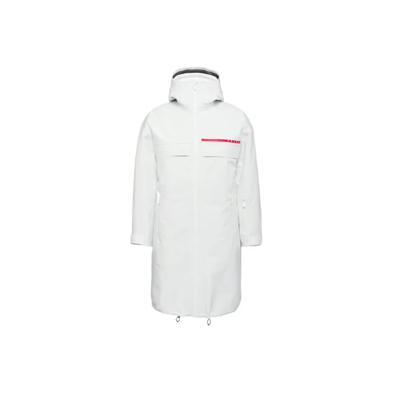 PRADA Gore-Tex Pro Padded Jacket Jackets Coats Women's Pink White-0