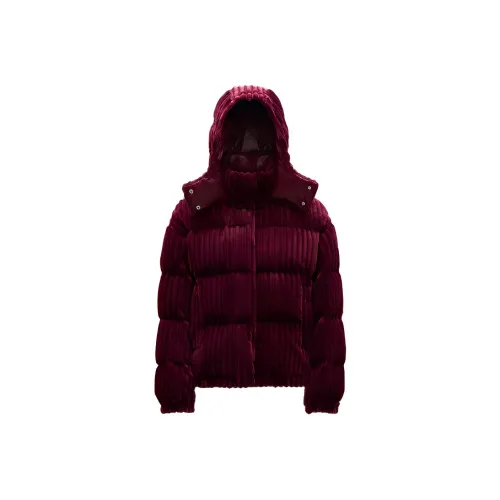 Moncler Daos Cowneck Corduroy Jacket 'Burgundy'