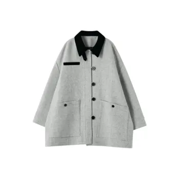 SHUXI Jackets & Coats Women's Aerial Gray