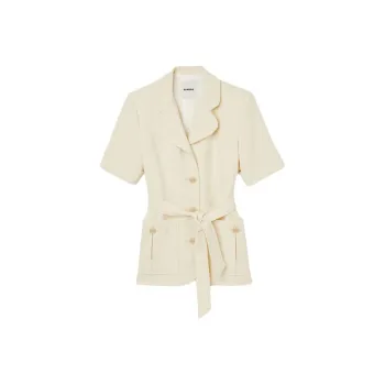 Sandro Jackets Coats Women's Light Brown