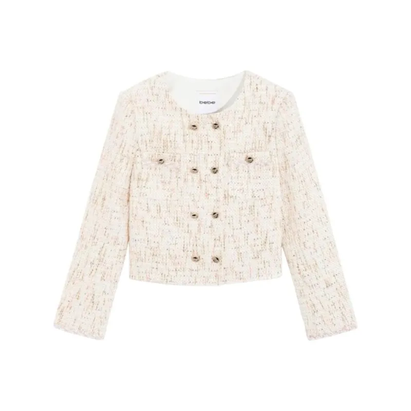 Bebe FW24 Jackets Coats Women's Light Pink-0