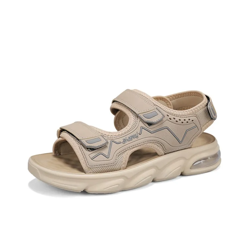 Ncmt Beach Sandals Men Black Orange/Black Gray/Khaki-11