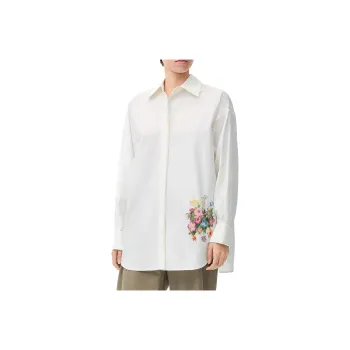 LOEWE Poplin Draped Shirt