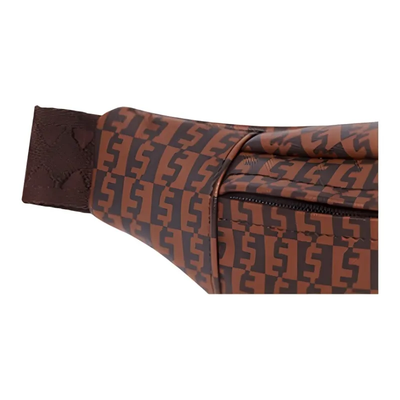 SPRAYGROUND Fabric Sling Bag, Shoulder Bag, Crossbody Bag Regular Unisex Brown-2