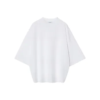 COS Drop Shoulder Sleeve T Shirt Women's White