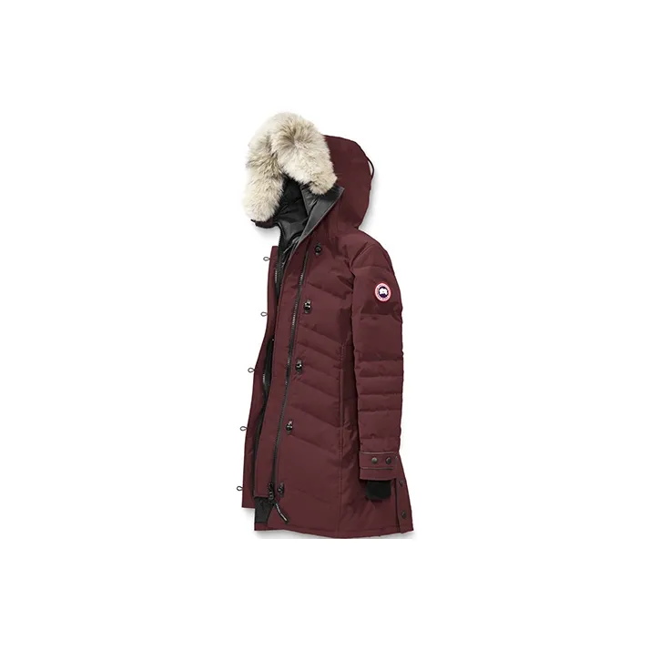 Canada Goose Lorette Series Down Jackets Women's Berry Red-0