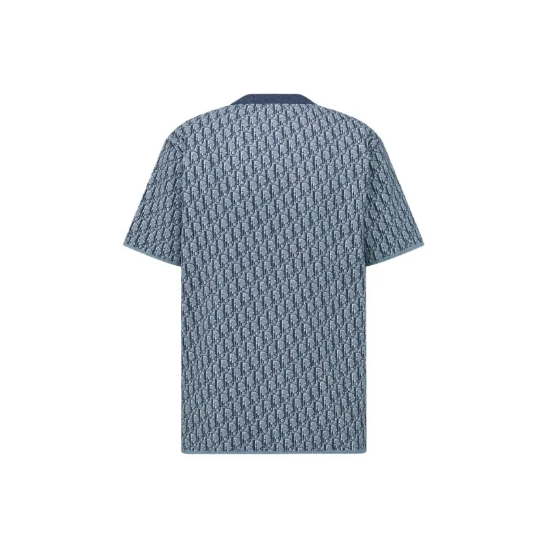 DIOR T Shirts Men Blue-1