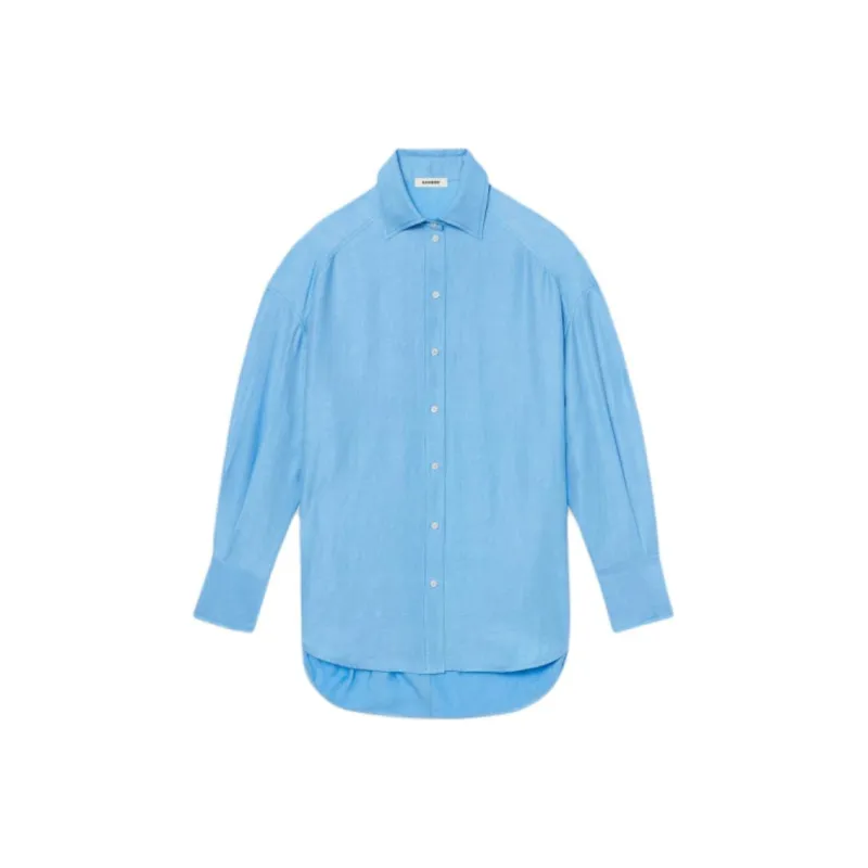 Sandro Shirts Women's Sky Blue-0