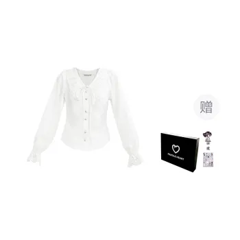 FRAGILE HEART Shirt Women's White