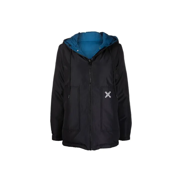 KENZO Down Jacket Women's Black-0
