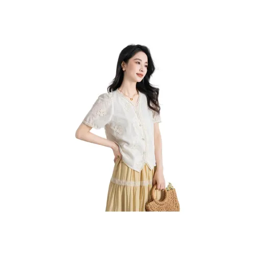 Shavani Shirt Women's Light Apricot