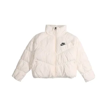 Nike Down Jacket Asia Version Winter Women's Light Ivory White