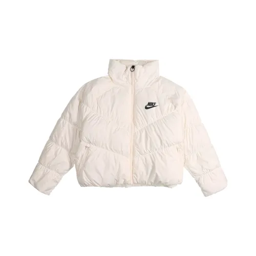 Nike Down Jacket Asia Version Winter Women's Light Ivory White
