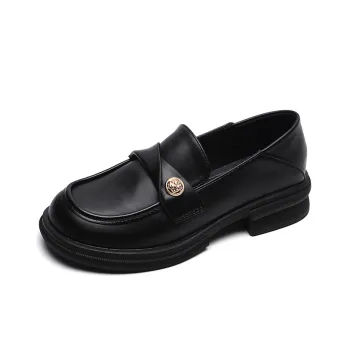 Lan Miao Loafers Platform Women's Black