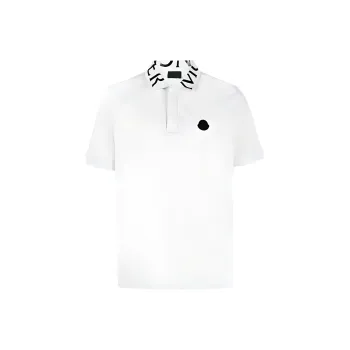 Moncler Polo Shirts Men Beige