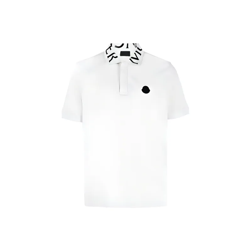 Moncler Polo Shirts Men Beige-0
