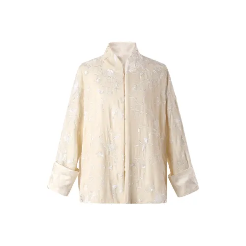 Read Twelve Jackets Coats Women's Snail White