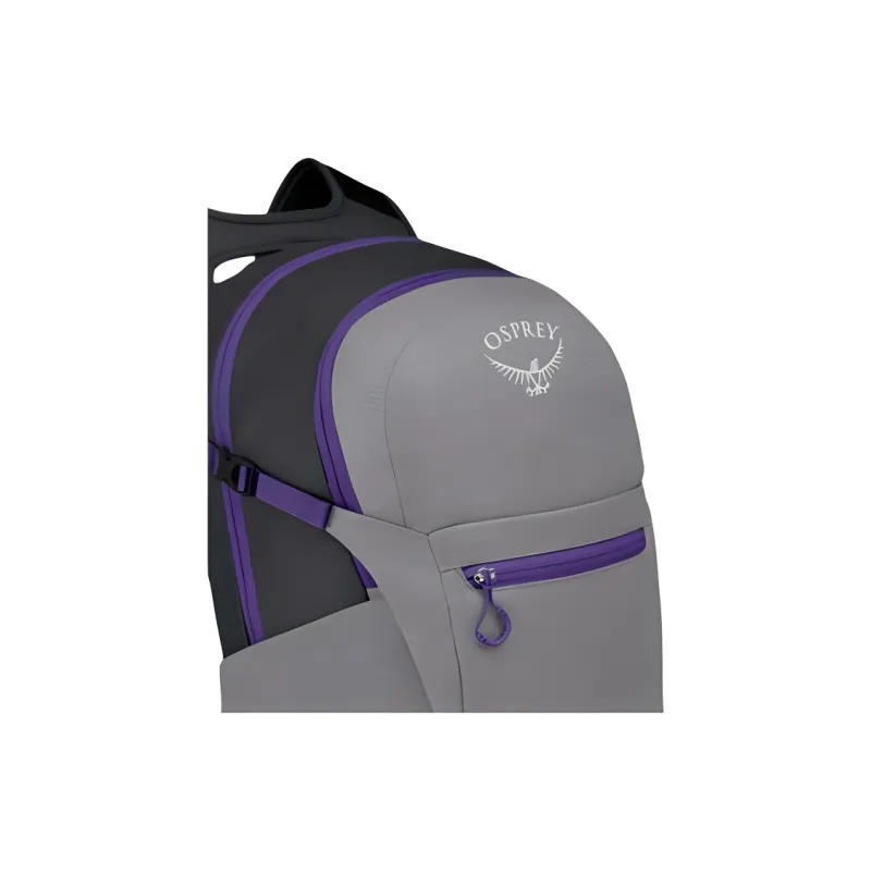 OSPREY Recycled Polyester Outdoor Mountaineering Bag Backpack Regular Unisex Gray & Purple-1