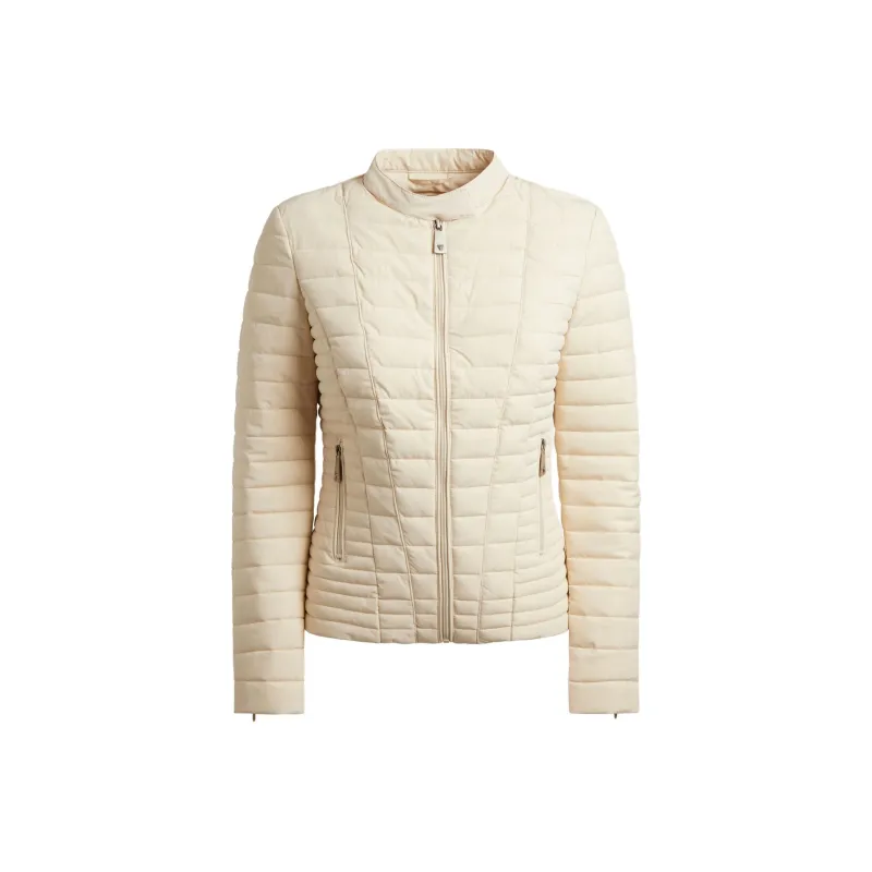 GUESS Jackets Coats Women's Ecru-0