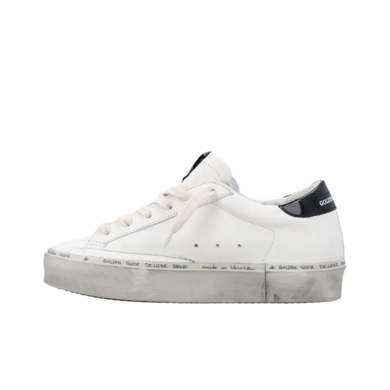 Golden Goose Hi Star Low Top Skateboard Shoes Women's White-1