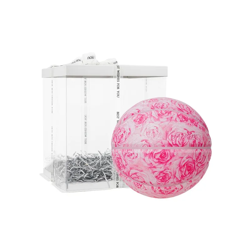 Kuangmi PU Basketball Pink Street Unisex-7